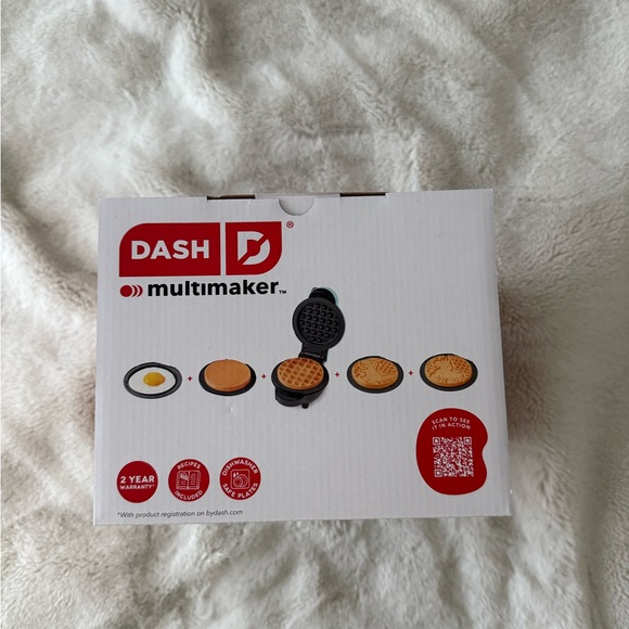 New - Dash Mini Waffle Maker - Picture 2 of 4